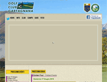 Tablet Screenshot of garfagnanagolf.com
